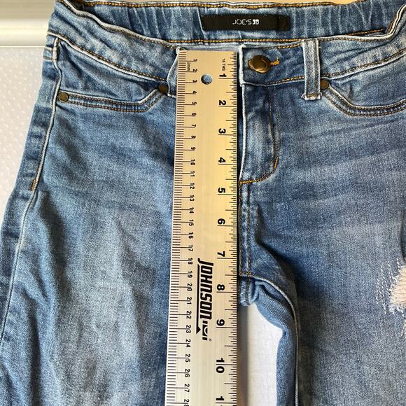 Joe’s Big Girl Skinny Jeans size 16 Blue Mid Rise Stretch Boot Adjustable Waist - Picture 6 of 12